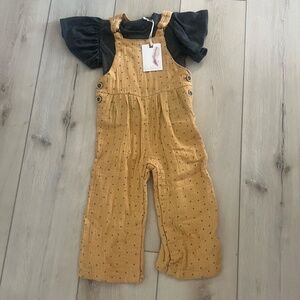 Jessica Simpson Baby Romper with little t / 24 month